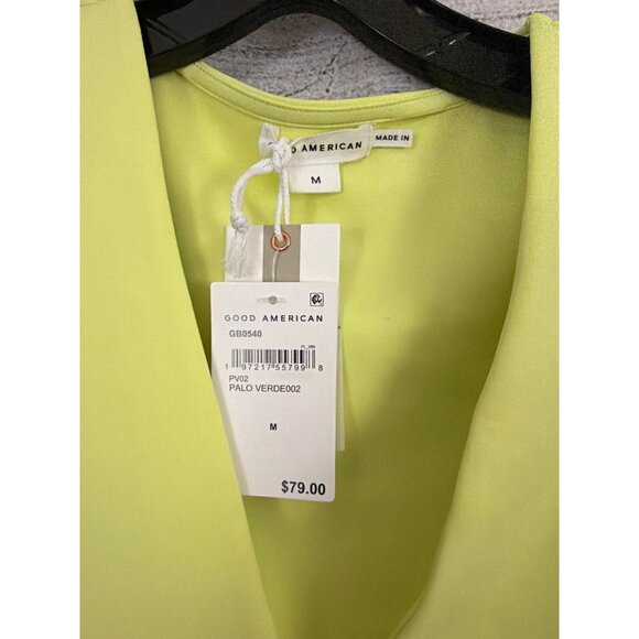 NWT Good American Sculpting Deep V Tank Bodysuit Size M - Picture 2 of 4